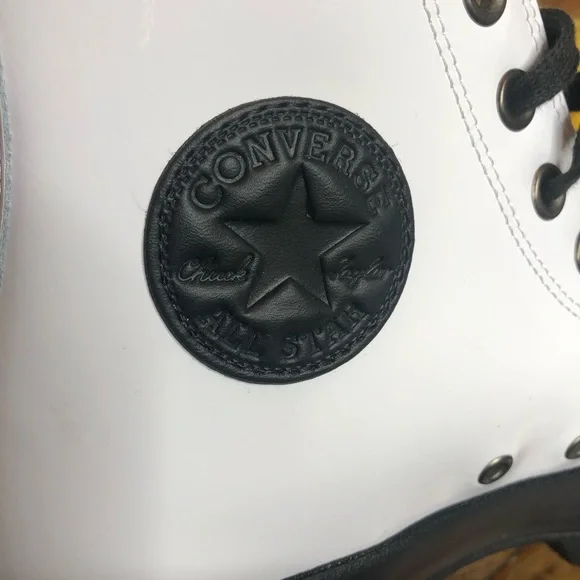 Converse Chuck Taylor All Star High Surface Fusion Lugged Boots White Size 10 - Picture 6 of 12